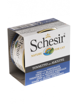 SCHESIR GATO ATUM COM SARDINHA (GELATINA) 85GR